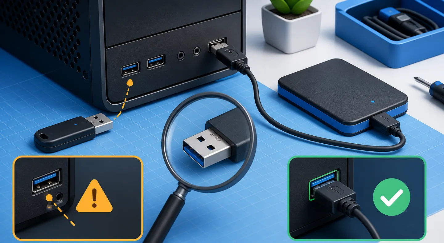 USB 设备无法识别